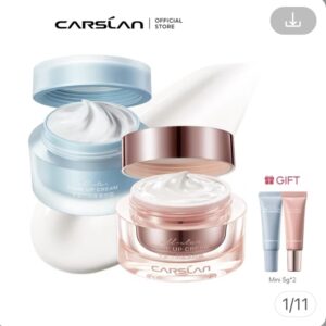 Kem nâng tông da Carslan kem lười trang điểm Kem lót che khuyết điểm hiệu quả Makeup nâng tông 50g