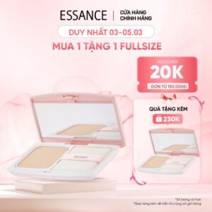 Phấn nền siêu mịn lâu trôi Essance Veil Fit Two Way Cake SPF40/PA++ 7g