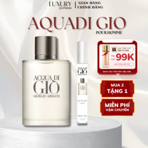Nước hoa nam 10ml Giorgio Armani Acqua Di Gio (Giò trắng) hương thơm nam tính, sang trọng chiết A4