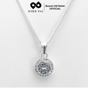 Dây chuyền bạc KYDOPAL đính đá cao cấp trang sức bạc nữ 9...