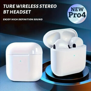 Tai nghe không dây Pro 4TWS Tai nghe chống nước tương thích Bluetooth có Mic cho điện thoại Tai nghe...