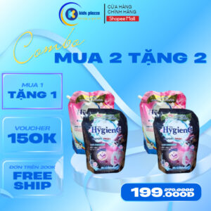 [ MUA 2 TẶNG 2 ] Nước giặt Hy.giene Expert Wash Thái Lan 1800ml siêu sạch siêu thơm hàng chính hãng