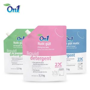 Nước giặt hương nước hoa, nước giặt Lix dịu nhẹ thơm lâu, nước giặt xả quần áo 3,5kg - Happy Life 4U