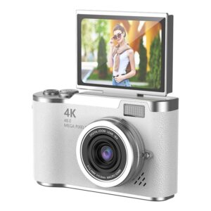 Máy ảnh kỹ thuật số màn hình lật YMX 007 Camera kỹ thuật số CCD cấp độ đầu vào cho trẻ em - Camera kỹ t...