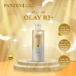 Sữa Tắm OLAY B3+ Siêu Dưỡng Trắng Da, Cấp Ẩm Và Đàn Hồi Cho Da - Chai 500ml