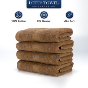 Khăn tắm nhỡ CHÂU ÂU 40x80cm, 100% COTTON, siêu mềm mịn, thấm hút, dày dặn - LOTUS TOW...
