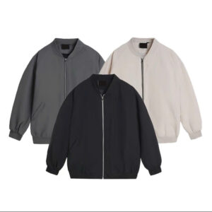 Áo Khoác Bomber Nam Dù Hai Lớp Tráng Bạc, Chống Nước, Cản Gió, Chống Tia UV - VNXK 2024