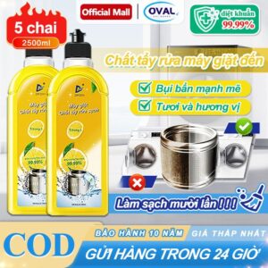 Chất tấy rửa máy giặt đến xứ từ công nghệ Nhật Bản, vệ sinh đồ đạc, làm sạch sâu tự động, chất tấy hiệu q...
