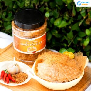 Bánh Tráng Trộn Muối Tỏi Xì Ke CATSKY FOOD đồ ăn vặt snack siêu tiện lợi