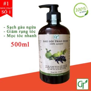 Dầu gội Cô Đặc Bưởi, bồ kết, hà thủ ô, ... 20 thành phần thiên nhiên - Kích mọc tóc nhanh và chống rụng hiệu quả