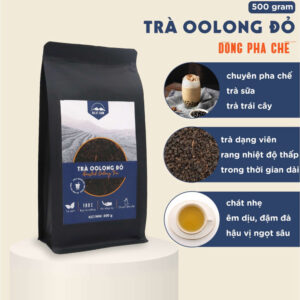 Đặc Sản Đà Lạt Trà Oolong Đỏ DalatFarm - Túi 500g (Dòng chuyên pha chế) Bách Hóa Online