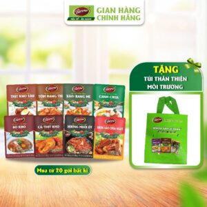 Gia Vị Barona 80g ướp ngon chuẩn vị [Mua từ 20 gói bất kì tặng 1 túi đi chợ thân thiện môi trường]