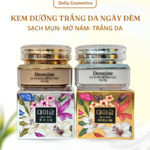 Kem Demejine Hàn Quốc chính hãng, dưỡng trắng da, ngăn ngừa mụn, nám tàng nhang giúp da mịn màng